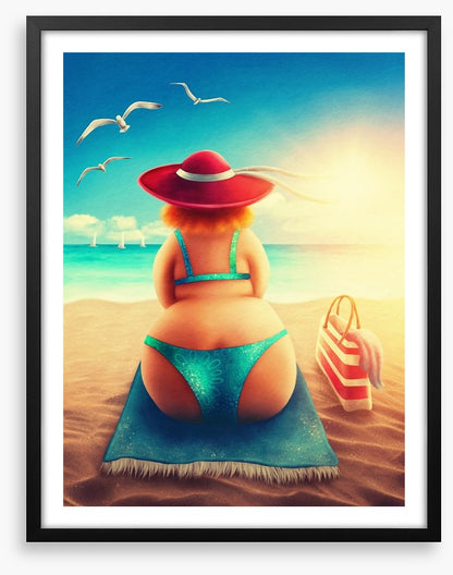 Hanging out on the beach