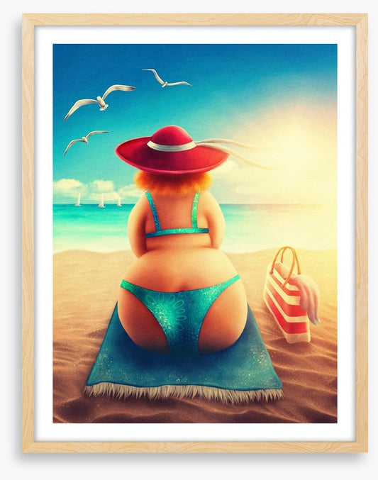 Hanging out on the beach