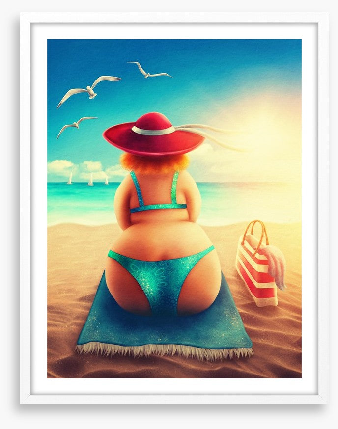 Hanging out on the beach