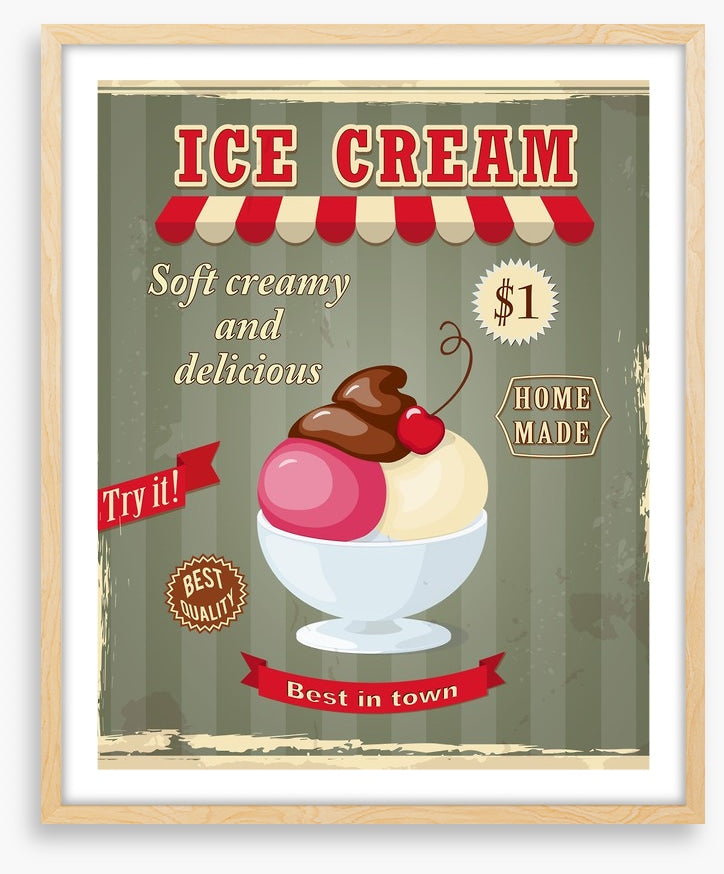 Three scoops
