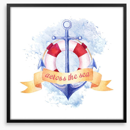 Across the sea