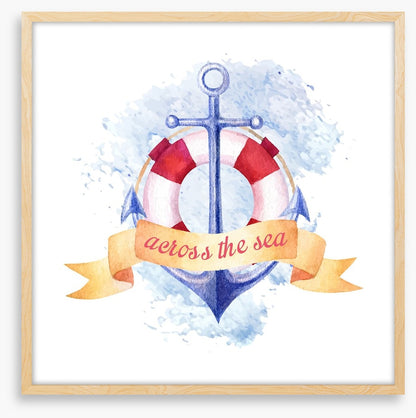 Across the sea