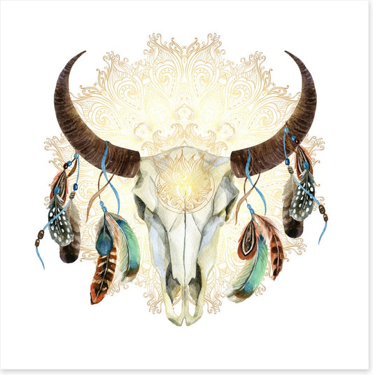 Boho buffalo
