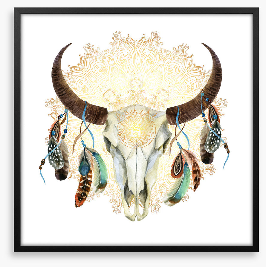 Boho buffalo