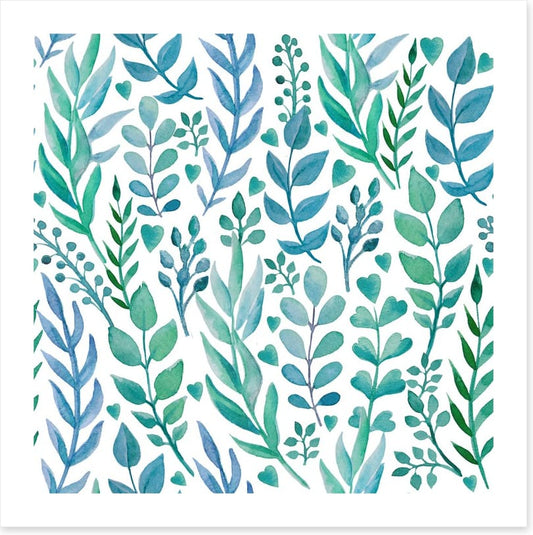 Leafy teal
