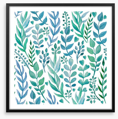 Leafy teal