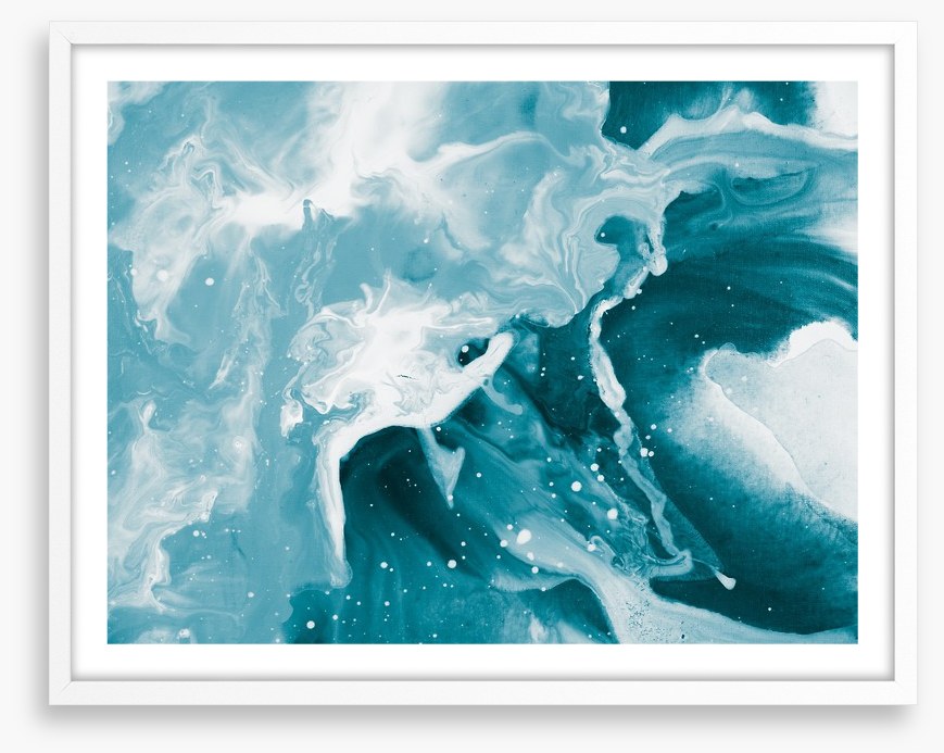 Icy waters