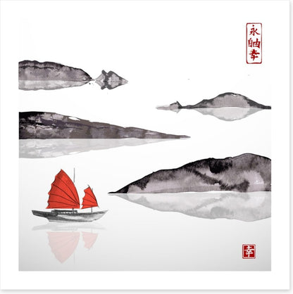 Red sail river