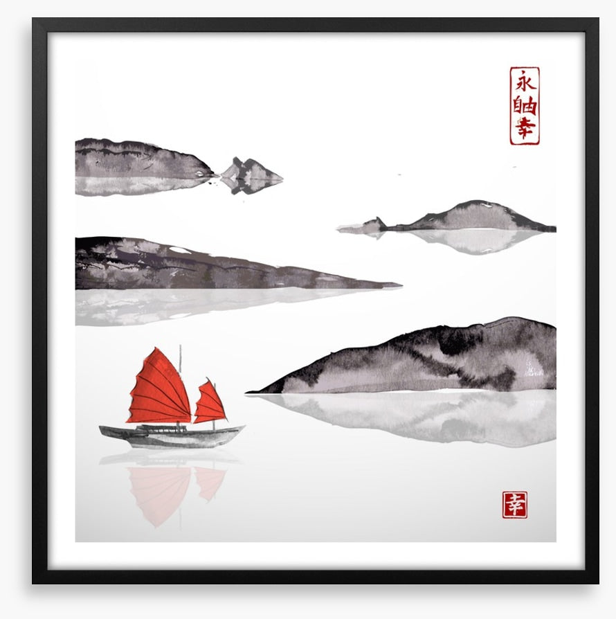 Red sail river