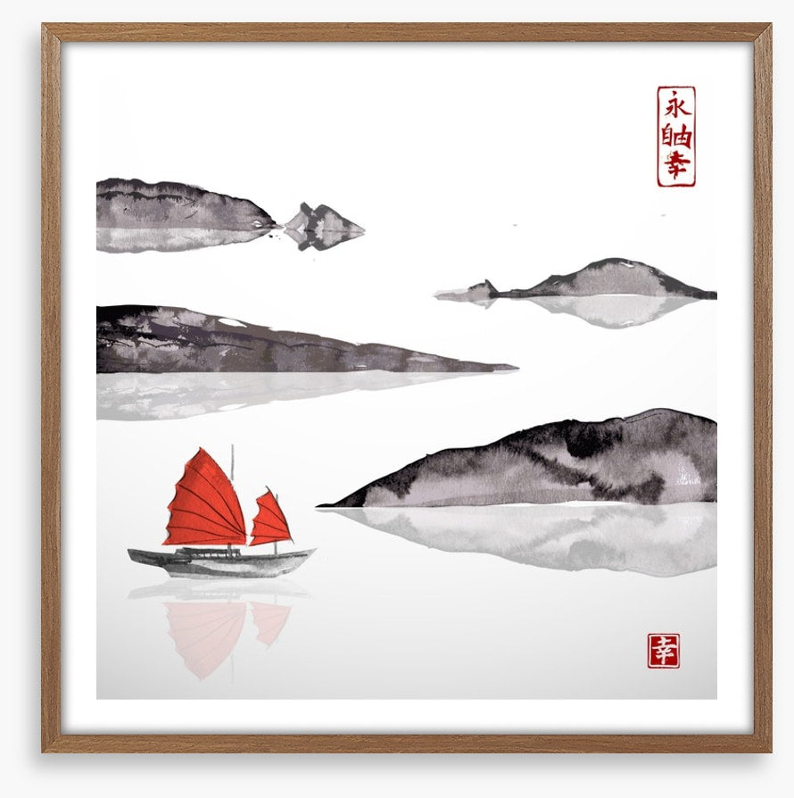 Red sail river