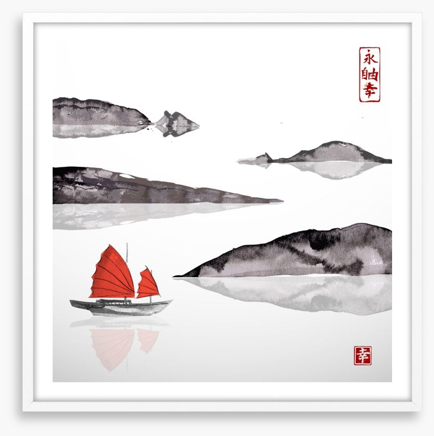 Red sail river