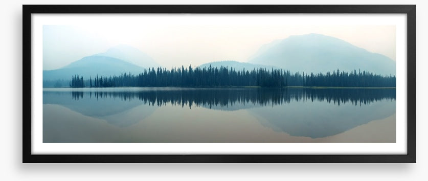 Misty shores panorama