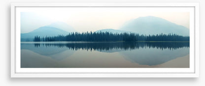 Misty shores panorama