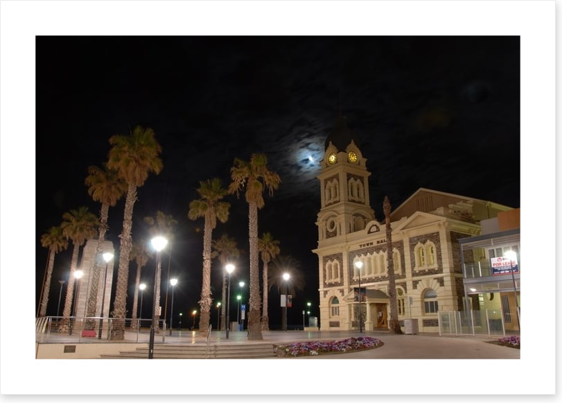 Glenelg by night