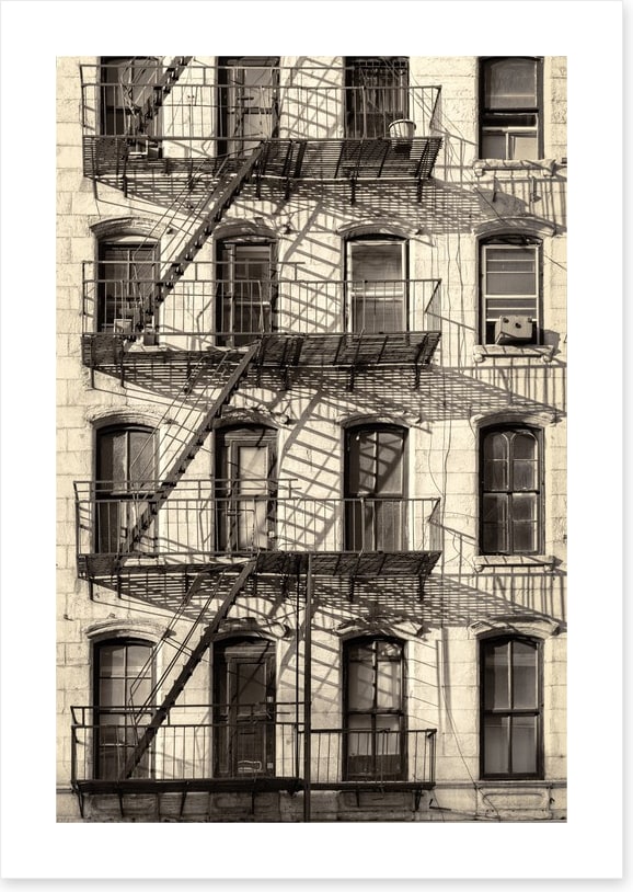 Four floors up