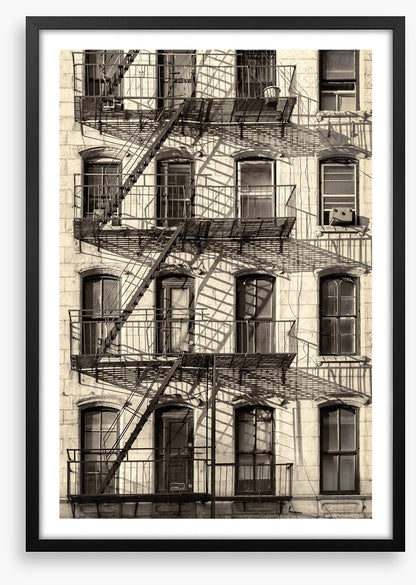 Four floors up