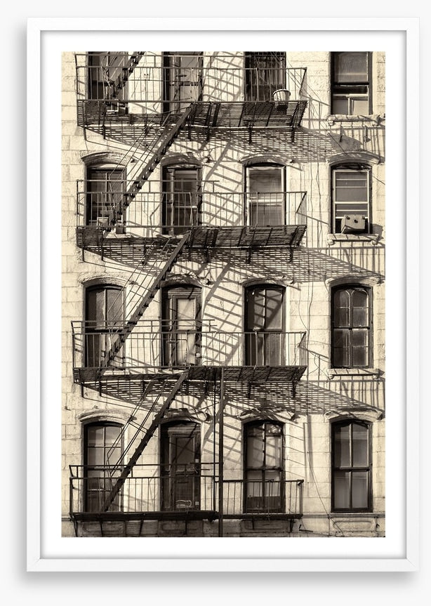 Four floors up