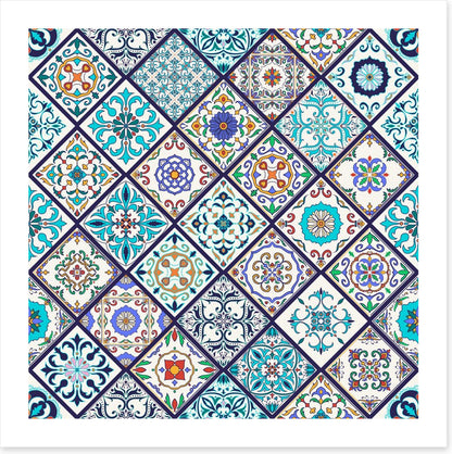 Azure arabesque