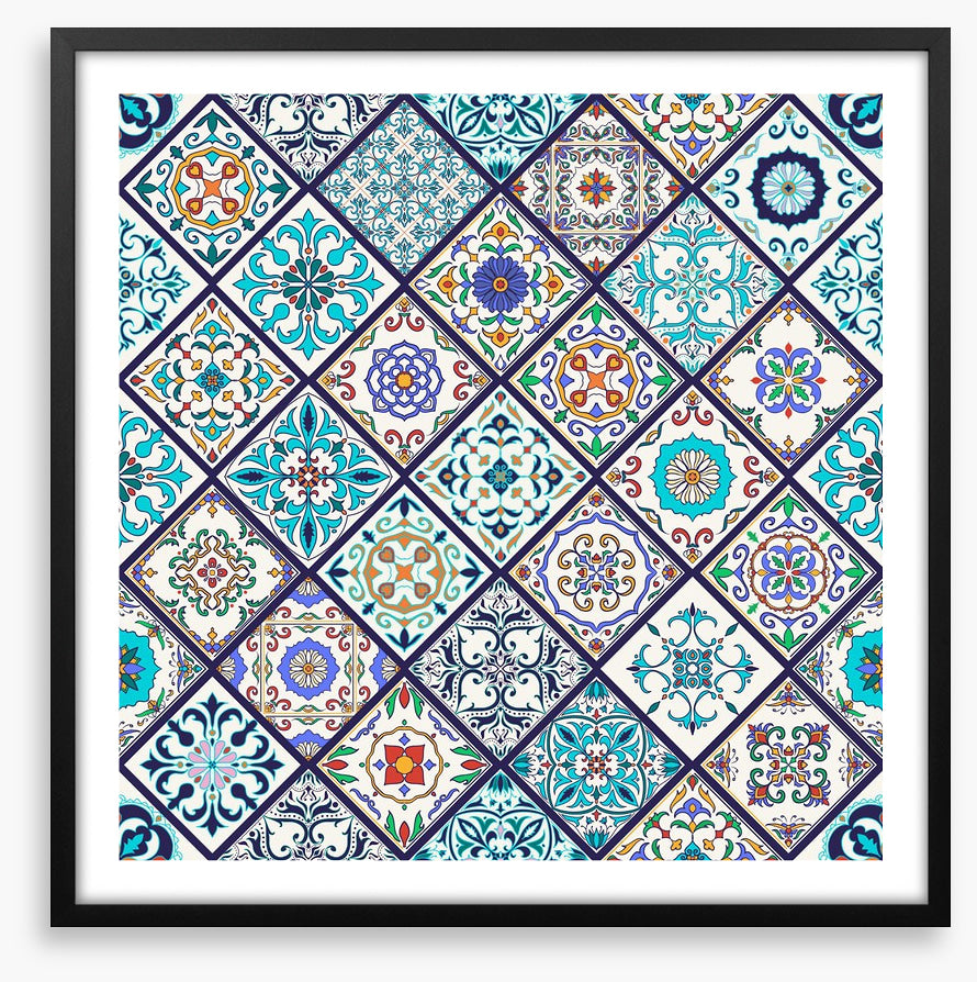 Azure arabesque
