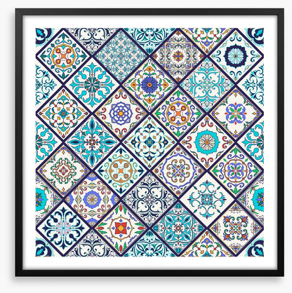 Azure arabesque