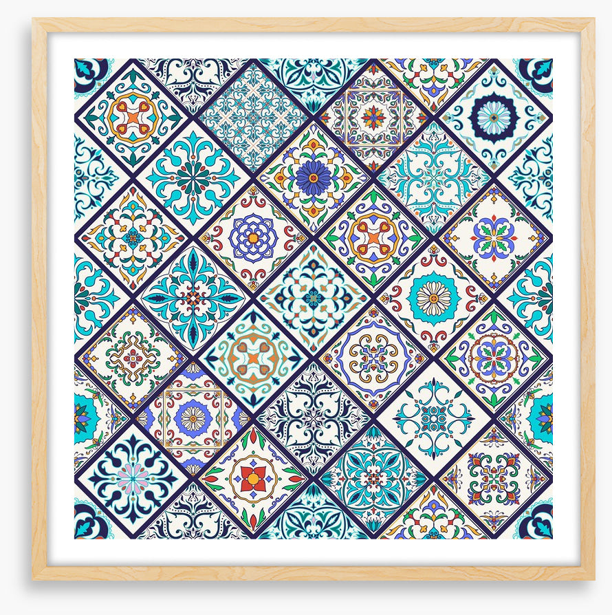 Azure arabesque