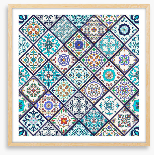 Azure arabesque