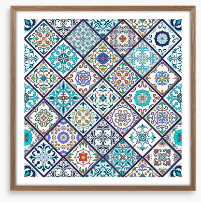 Azure arabesque