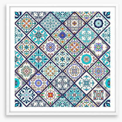 Azure arabesque