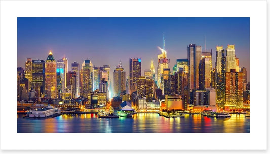 Manhattan glow
