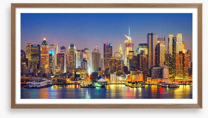 Manhattan glow