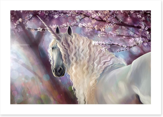 Unicorn in the blossom