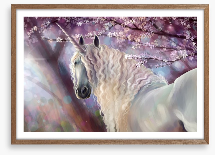 Unicorn in the blossom