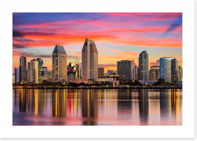 San Diego shimmer