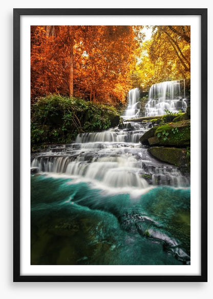 Autumn jungle falls, Thailand