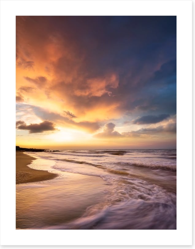 Sundown seascape