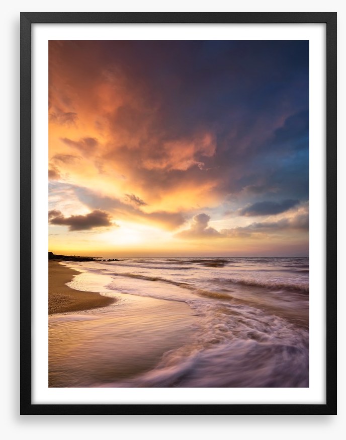 Sundown seascape