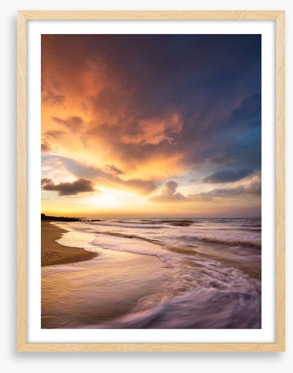 Sundown seascape