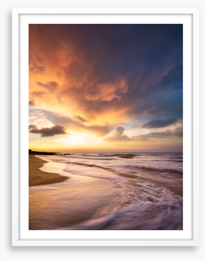 Sundown seascape