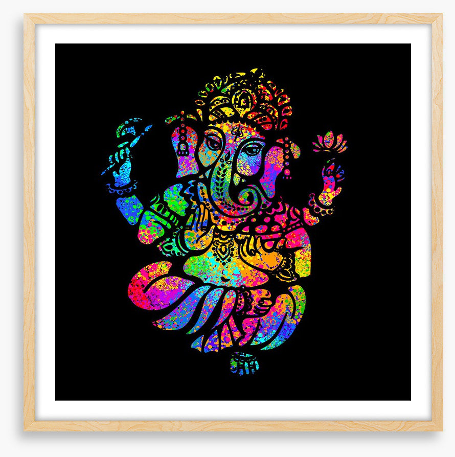Ganesha in the dark