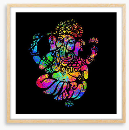 Ganesha in the dark