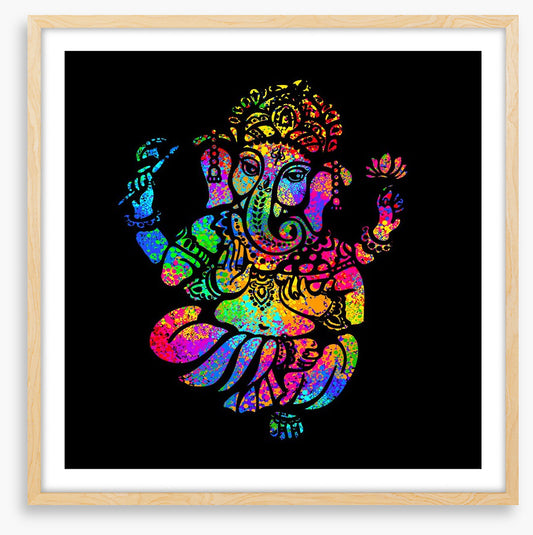 Ganesha in the dark