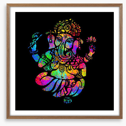 Ganesha in the dark