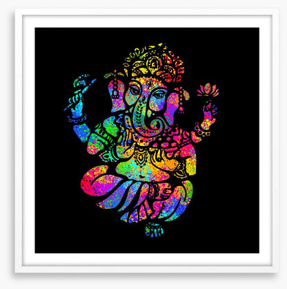 Ganesha in the dark
