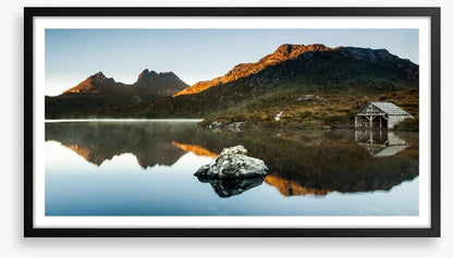 Morning glow at Cradle Mountain
