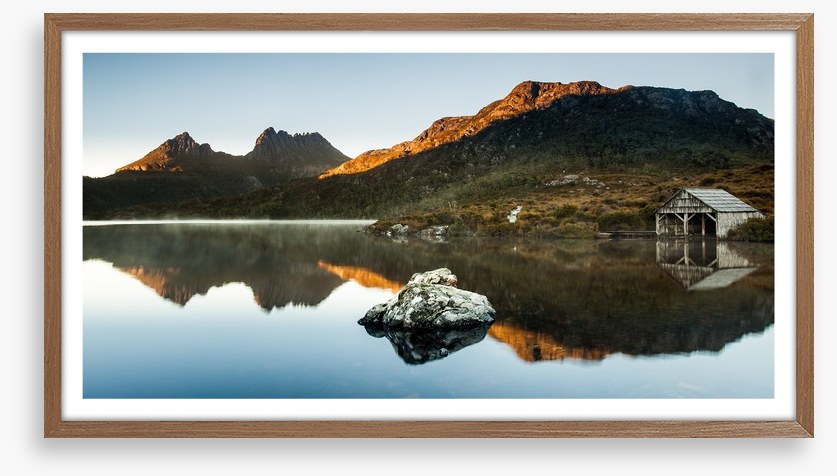 Morning glow at Cradle Mountain