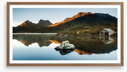 Morning glow at Cradle Mountain