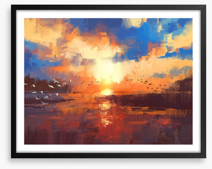 Sunset embers