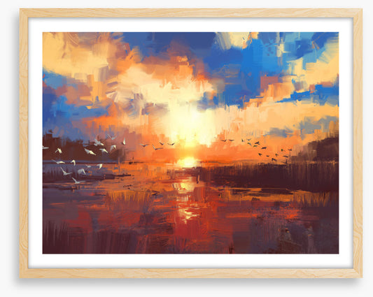 Sunset embers