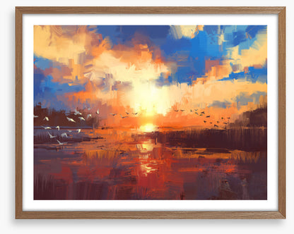 Sunset embers