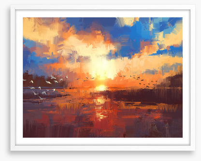 Sunset embers